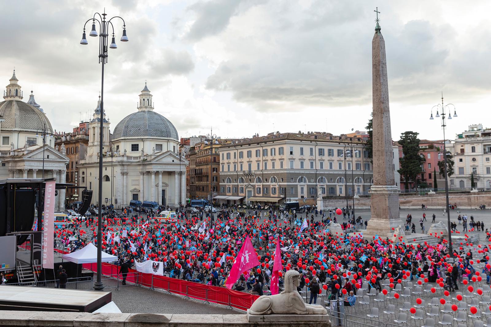 #RestiamoLiberi, la manifestazione nazionale per la libertà di opinione 1